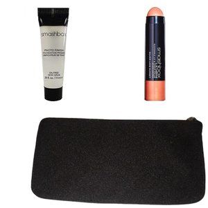Smashbox Finish Foundation Primer -  Blendable Lip & Cheek Color- Make Up Bag